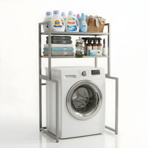 Gemini_Generated_Image_10udnq10udnq10ud (1) copy 2 Self Washing Machine Stand (Silver)