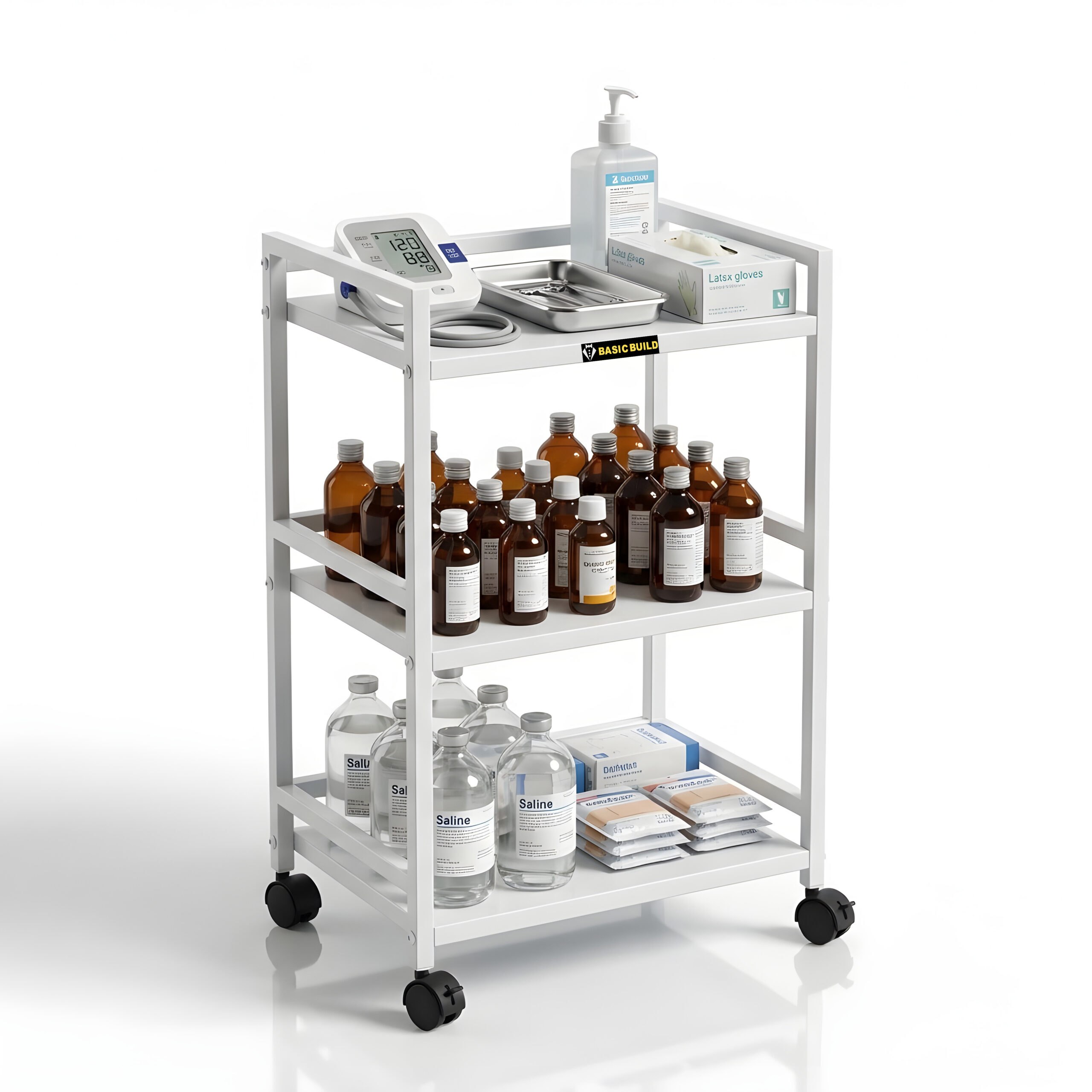 Gemini_Generated_Image_hjdu6ghjdu6ghjdu (1) copy Hospital Trolley (White)