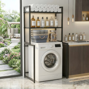 Gemini_Generated_Image_qmoxhqmoxhqmoxhq (1) copy 2 Self Washing Machine Stand (Black)