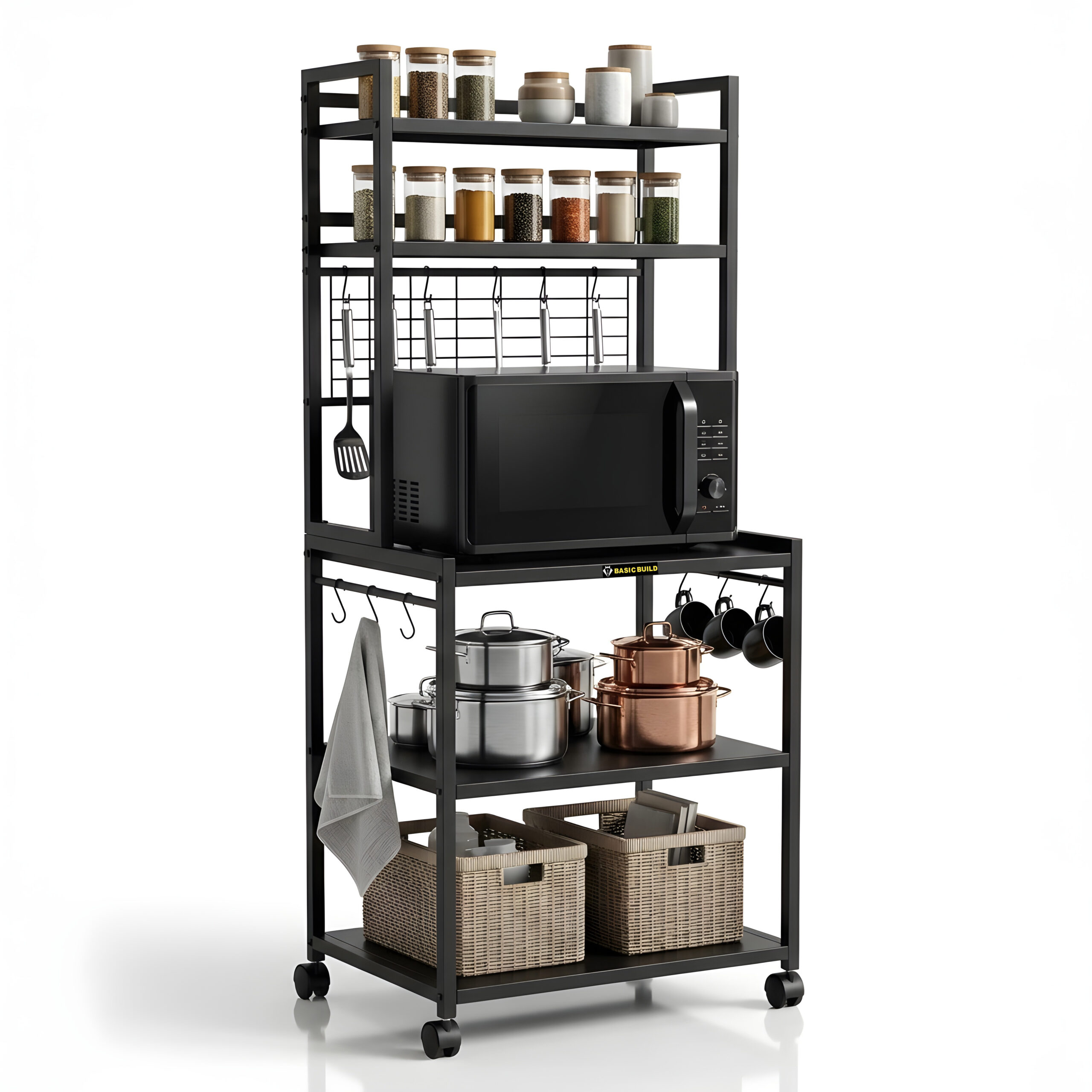 Gemini_Generated_Image_rj2zilrj2zilrj2z (1) copy MS 5 Microwave Stand Black